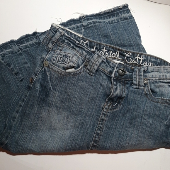 Industrial Cotton denim skirt sz 3 - Picture 4 of 7